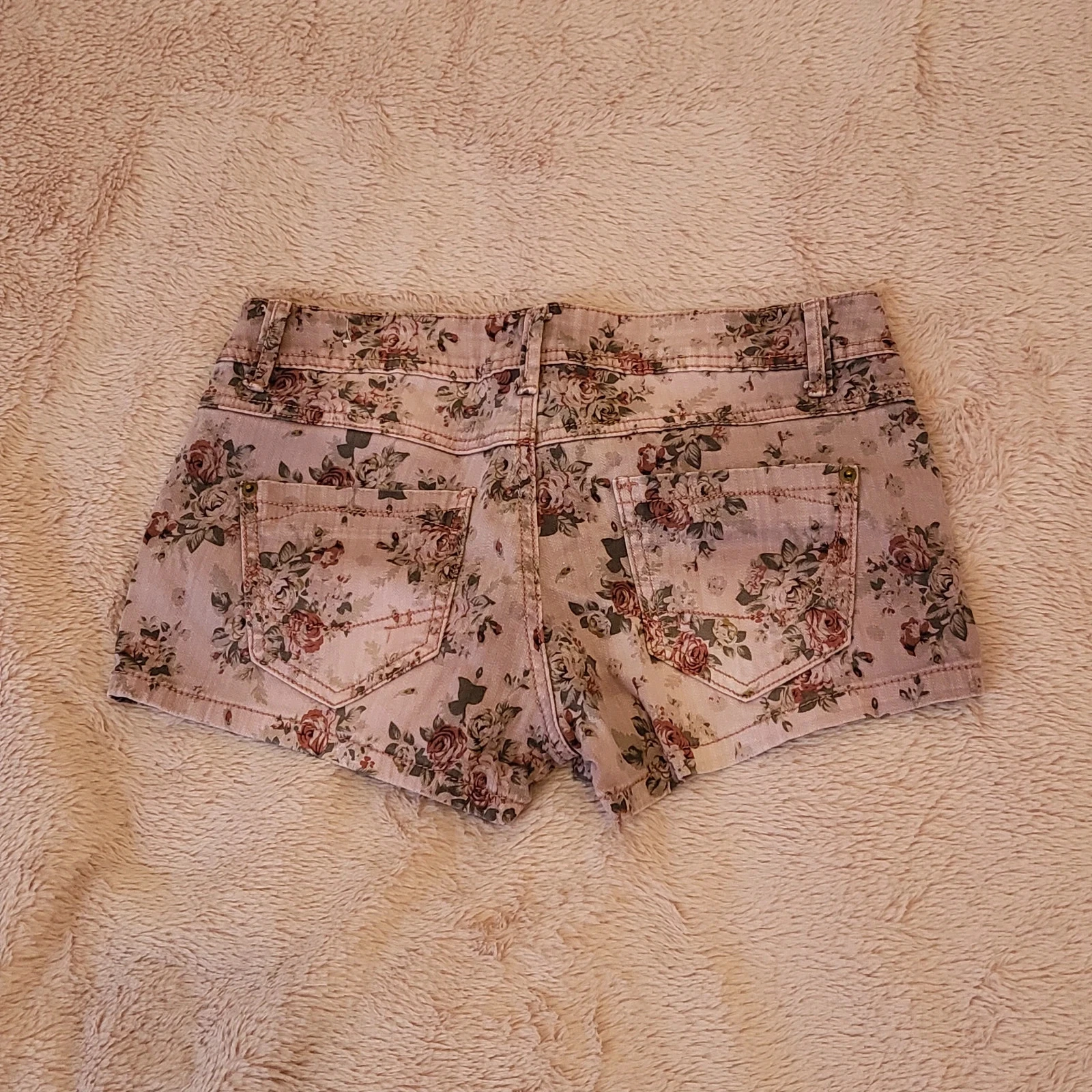 Short fleuri vintage – photo 2